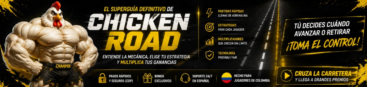 Segundo banner horizontal de Chicken Road